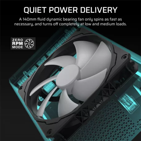 CORSAIR Tápegység Moduláris, HXi series 2025, HX1200i, 1200W, 14cm, ATX 3.1, PCIe 5.1, BOX, 80+ Platinum