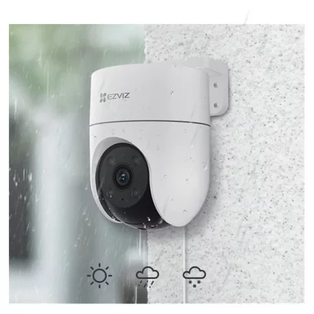 EZVIZ H8C SE 2K 3MP kültéri kamera, 360° panoráma kép, színes éjszakai látás,  kétirányú beszéd, 512 GB