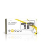 Nedis TVWM5065BK LCD TV / monitor fali tartó konzol, 43-85" Max. teherbírás: 60 kg, faltáv:7,5mm