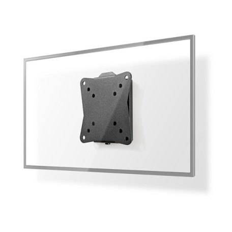Nedis TVWM1010BK LCD TV / monitor fali tartó konzol, 13-27",  max. teherbírás 30 kg, faltáv:20mm, acél