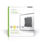Nedis TVWM1010BK LCD TV / monitor fali tartó konzol, 13-27",  max. teherbírás 30 kg, faltáv:20mm, acél