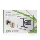 Nedis TVWM5560BK 43"- 90" LCD TV / monitor fali tartókonzol, maximum 50 kg, forgatható / dönthető, 2 forgáspont