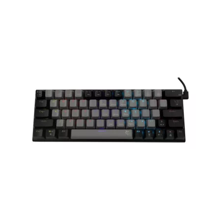 WHITE SHARK WAKIZASHI-2/G-B/R-HU, GK-002713V2/G-B/R-HU szürke/fekete, magyar, mechanikus gamer billentyűzet