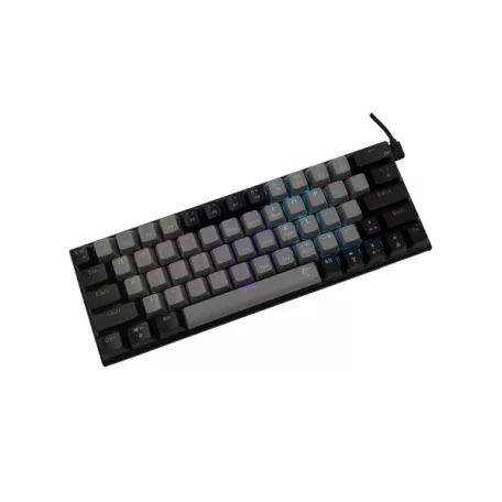 WHITE SHARK WAKIZASHI-2/G-B/R-HU, GK-002713V2/G-B/R-HU szürke/fekete, magyar, mechanikus gamer billentyűzet