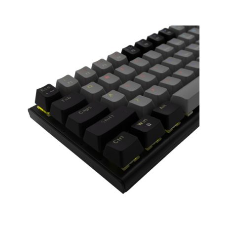 WHITE SHARK WAKIZASHI-2/G-B/R-HU, GK-002713V2/G-B/R-HU szürke/fekete, magyar, mechanikus gamer billentyűzet