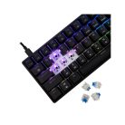 WHITE SHARK GK-004121B/BL-US SHINOBI-2/B-BL-US mech. bill. 61 kék gomb,fekete,angol