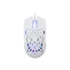  WHITE SHARK  WS GM-5018W CARADOC-W 7D / 7200 dpi fehér RGB gamer egér