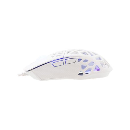 WHITE SHARK  WS GM-5018W CARADOC-W 7D / 7200 dpi fehér RGB gamer egér
