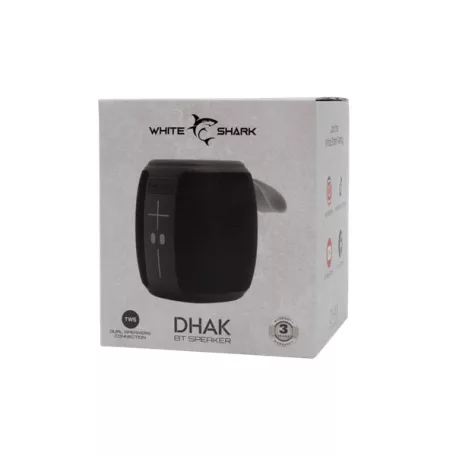 WHITE SHARK GBT-888B DHAK-B BLUETOOTH HANGSZÓRÓ 5W, TWS, fekete, 1200mA