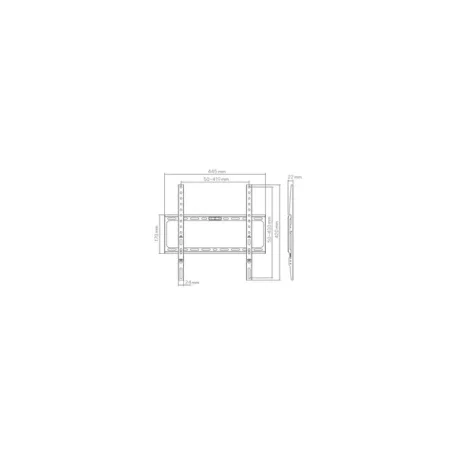 SBOX BL-3744F fali konzol,32-75/81 - 191cm, max.400x400 max.45Kg