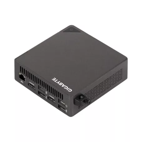 GIGABYTE PC BRIX, Intel Core Ultra U7 255H 5.1GHz, 2xHDMI, Displayport (Type C), LAN, WIFI, BT, 7xUSB