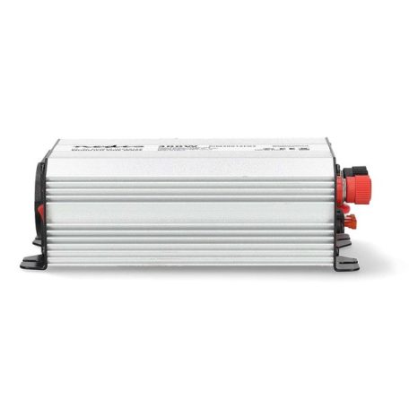 Nedis PIM30012FGY 12V DC - 230V AC inverter, 300W, csatlakozás: szivargyújtós, akku csipesz