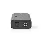 Nedis ACON2508BK, analóg - digitális audio konverter, 2x RCA bemenet - digitális koax / toslink kimenet