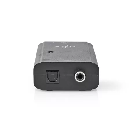 Nedis ACON2508BK, analóg - digitális audio konverter, 2x RCA bemenet - digitális koax / toslink kimenet