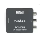 Nedis VCON3456AT (converter) videó konverter, 3 xRCA bemenet - HDMI kimenet 1080p, 1,65 Gbps