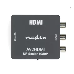   Nedis VCON3456AT (converter) videó konverter, 3 xRCA bemenet - HDMI kimenet 1080p, 1,65 Gbps