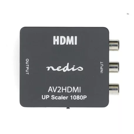 Nedis VCON3456AT (converter) videó konverter, 3 xRCA bemenet - HDMI kimenet 1080p, 1,65 Gbps