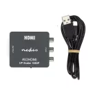 Nedis VCON3456AT (converter) videó konverter, 3 xRCA bemenet - HDMI kimenet 1080p, 1,65 Gbps