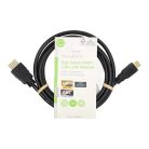 Nedis CVGL34500BK15 mini HDMI - HDMI kábel, 4K@30Hz, 10,2 Gbps, 1,5m