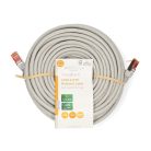 Nedis CCGL85220GY150 UTP / FTP Cat6 patch kábel, RJ45 aranyozott érintkezők, 10/100/1000 Mbit/s, hossz 15m