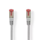 Nedis CCGL85220GY200 UTP / FTP Cat6 patch kábel, RJ45 aranyozott érintkezők, 10/100/1000 Mbit/s, hossz 20m