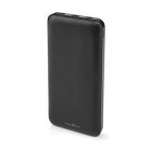 Nedis UPBKPD10000BK powerbank, hordozható külső akkumulátor, power bank 10000mAh