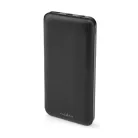 Nedis UPBKPD10000BK powerbank, hordozható külső akkumulátor, power bank 10000mAh