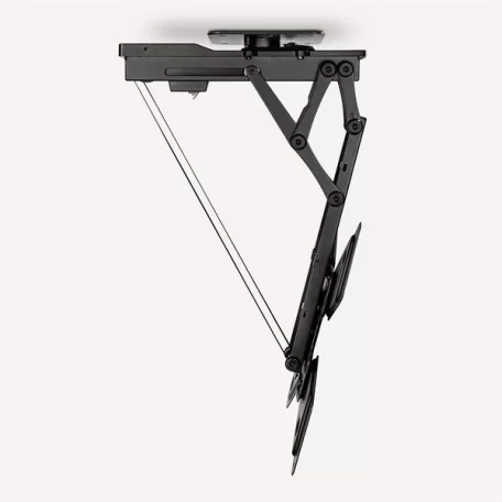 Nedis TVCM5850BK motoros mennyezeti / plafon TV / monitor állvány/tartó konzol, 23-65", dönthető, forgatható, WIFI, 30kg