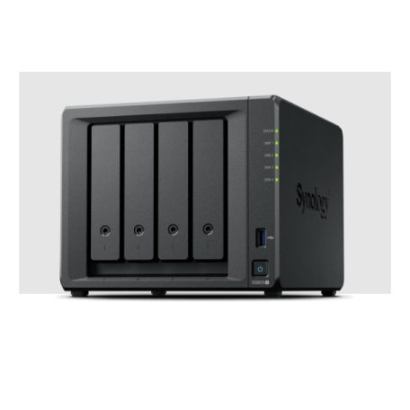 SYNOLOGY NAS 4 Fiókos AMD Ryzen V1500B 4x2,2GHz, 4GB DDR4 ECC, 2x2,5GbE, 2xUSB3.2 - DS925+