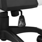 WHITE SHARK MONZA-W GAMER szék fehér, puha nyak és fej párna, lélegző felület, 120 kg- ig