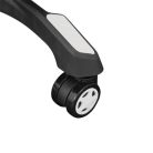 WHITE SHARK MONZA-W GAMER szék fehér, puha nyak és fej párna, lélegző felület, 120 kg- ig