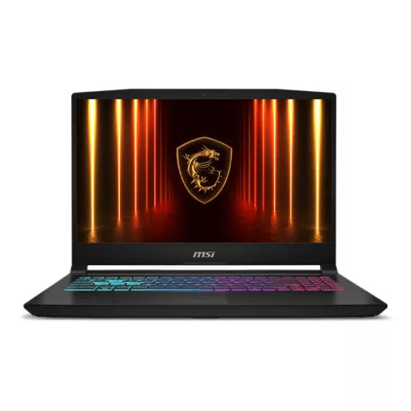 MSI Gaming NB Katana 15 HX B14WGK-272, 15.6" QHD 165Hz, i7-14650HX, 16GB (1x16), 1TB M.2, RTX 5070 8GB, noOS, Fekete