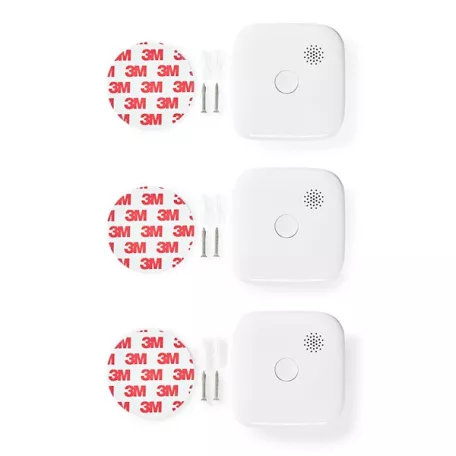 Nedis WWIFIDS21WT3 WIFI füst érzékelő EN 14604, Érzékelő életciklusa: 10 év, 3db/csomag
