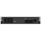 NJOY Szünetmentes Code 600, 600VA, 360W, Line-Interactive, rack (2U), LCD display