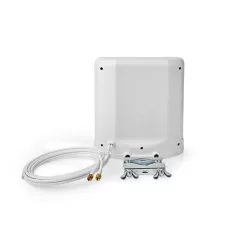   Nedis ANOR5G20WT Beltéri és kültéri antenna, 3G / 4G / 5G, 698 MHz -5000 MHz, Nyereség: 6 dB