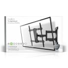 Nedis TVWM6570BK 43"- 100" LCD TV / monitor fali tartókonzol, maximum 70 kg, forgatható / dönthető, 3 forgáspont
