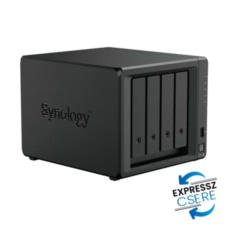 SYNOLOGY NAS 4 Fiókos DS425+ Intel Celeron J4125 4x2,7GHz, 2GB DDR4, 1x2,5GbE, 1x1GbE, 2x2280NVMe