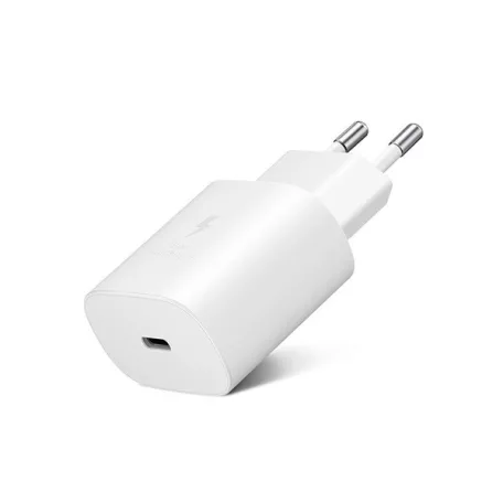 Samsung gyári USB hálózati töltő adapter TypeC bemenet 25W  EPTA800EWE PD.3.0 Super Fast Charging  fehér ECO csom
