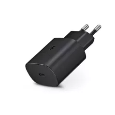   Samsung gyári USB hálózati töltő adapter TypeC bemenet  25W  EPTA800EBE PD.3.0 Super Fast Charging  fekete ECO csom