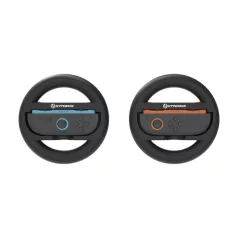   HYPERKIN Nintendo Switch 2 kormány kiegészítő csomag Joy-Con kontrollerhez, Fekete (2-PACK)