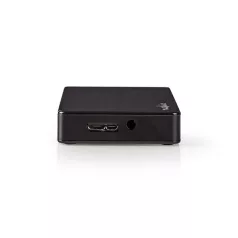   Nedis UHUBU3420BK aktív 4 portos USB HUB, USB 3.2 Gen 1, 5V táp