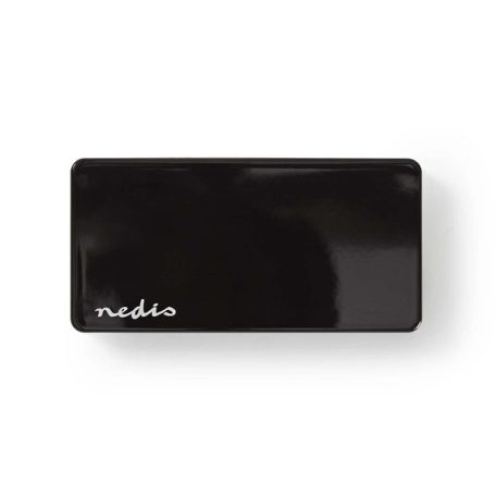 Nedis UHUBU3420BK aktív 4 portos USB HUB, USB 3.2 Gen 1, 5V táp