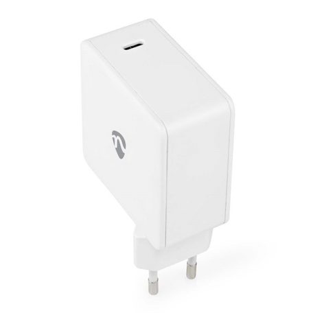 Nedis WCGPD100W100WT PD (Power Delivery) töltő / tápegység 100W, 5A, GaN, QC, 5V, 9V, 12V, 15V, 20V, USB-C