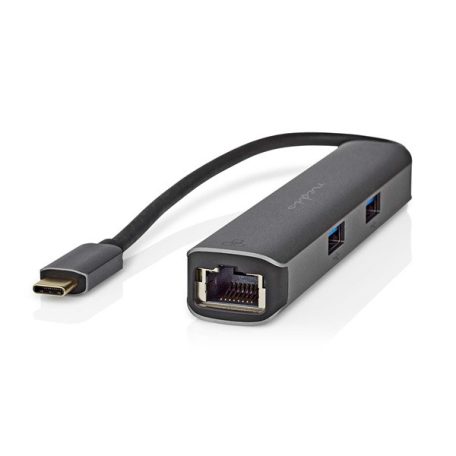 Nedis CCBW64210AT02 USB-C (USB C) dugó - 3x USB, HDMI, RJ45, 5 Gbps