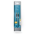 Nedis CABW22000AT20 sztereo audió kábel 3,5mm sztereo jack dugó - dugó,  aranyozott,  2 m