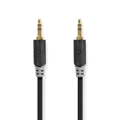 Nedis CABW22000AT30 sztereo audió kábel 3,5mm sztereo jack dugó - dugó,  aranyozott,  3 m