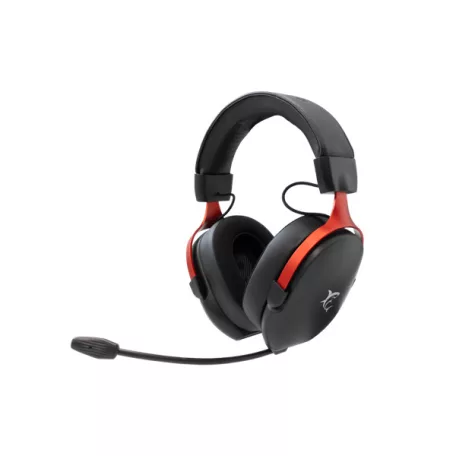White Shark FOX-B, GH-2445B, gamer fejhallgató, mikrofonnal, fekete