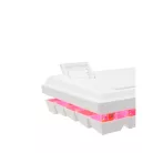 Baracuda DOLPHIN-W/R-US, BGK-03211W/R-US  fehér mechanikus gamer billentyűzet piros kapcsolóval, angol