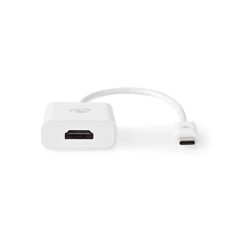   Nedis CCGB64651WT02 USB átalakító adapter 3.2 Gen 1, USB-C (USB C) - HDMI 4K@30Hz, 0,20m