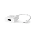 Nedis CCGB64651WT02 USB átalakító adapter 3.2 Gen 1, USB-C (USB C) - HDMI 4K@30Hz, 0,20m